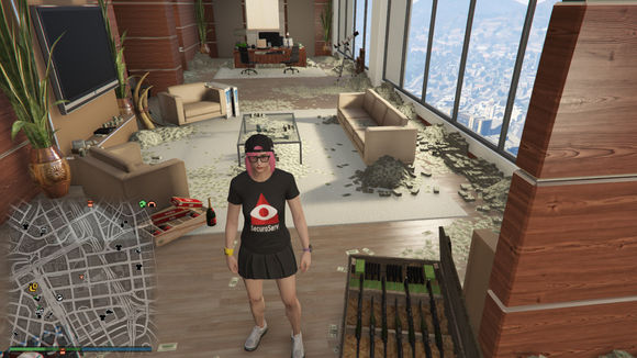 侠盗猎车手5:办公室的钱这样就算满了吧?