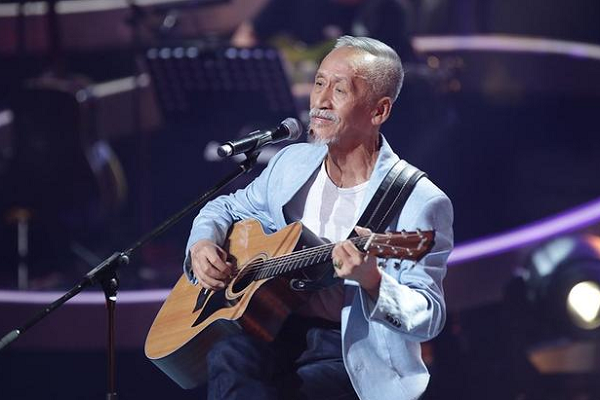 音乐教父陈彼得,一剪梅的原唱,参加中国好声音,竟无导师转身