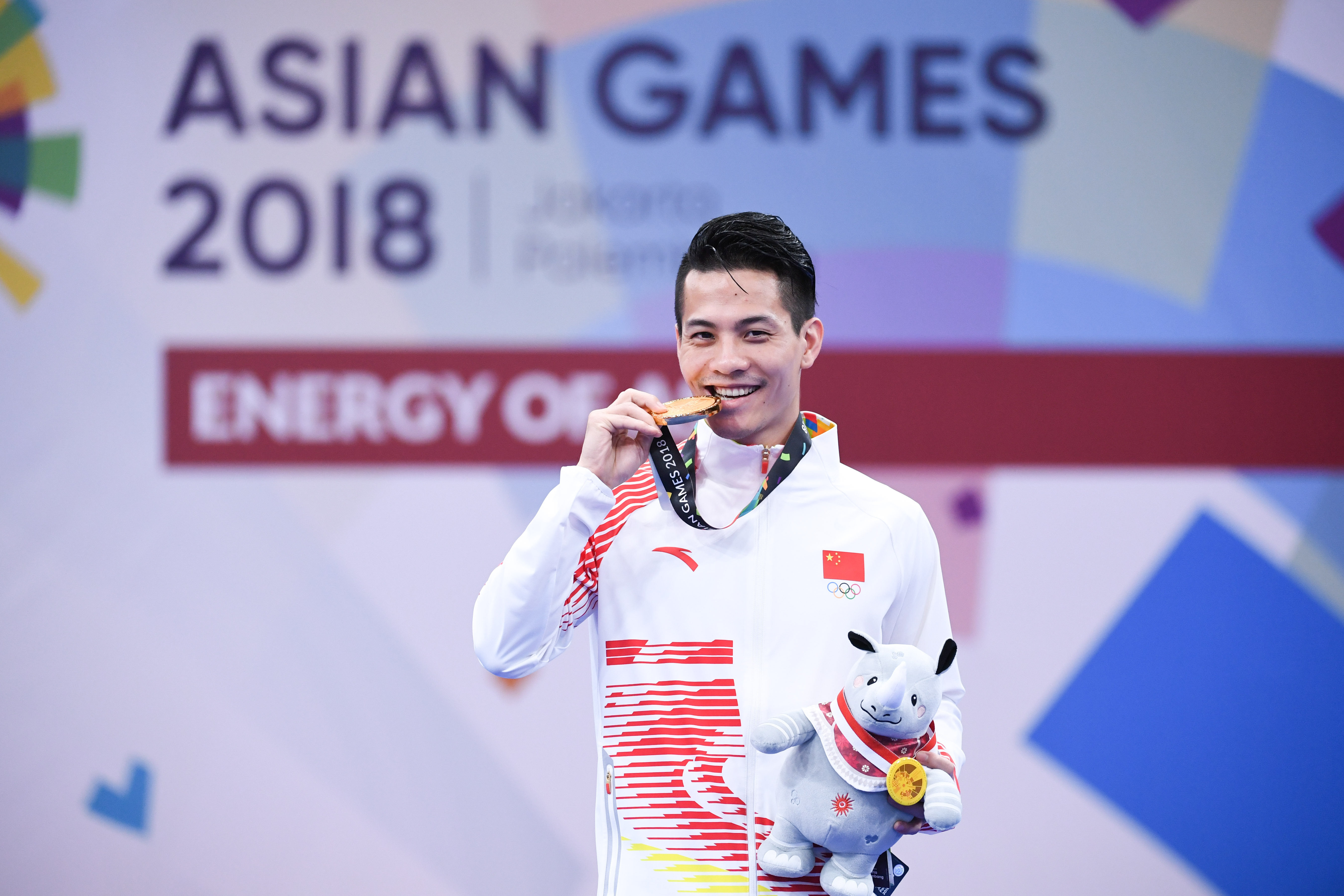 武术——男子太极拳太极剑全能:陈洲理夺冠(10)