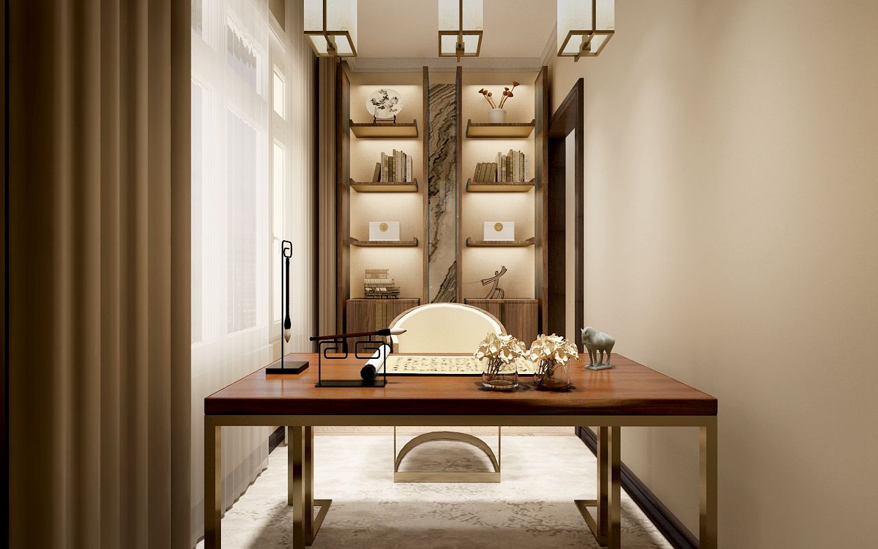 有一种诗意,叫做中式书房,20款禅意书房设计,太美了