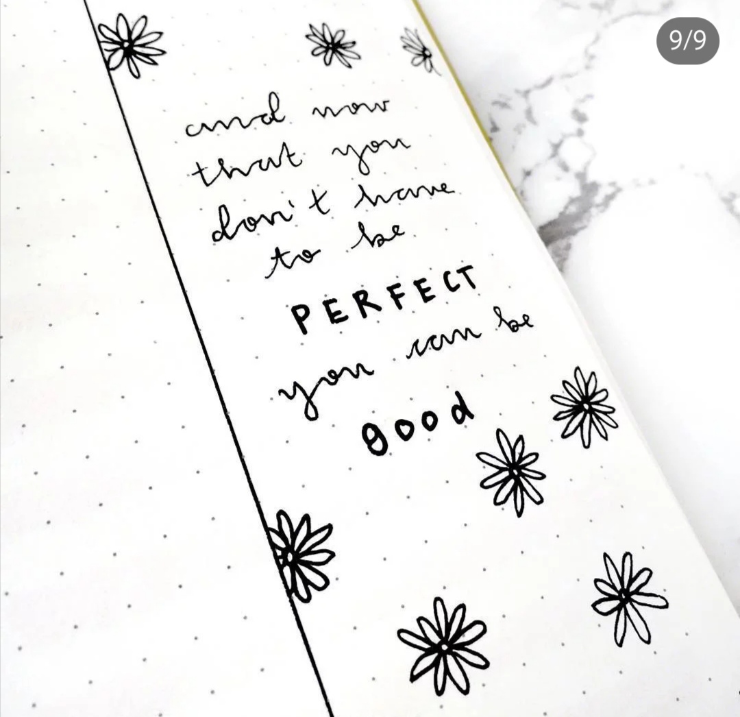 一组超美的小雏菊手帐排版分享~超适合用在春天的手帐不是吗?