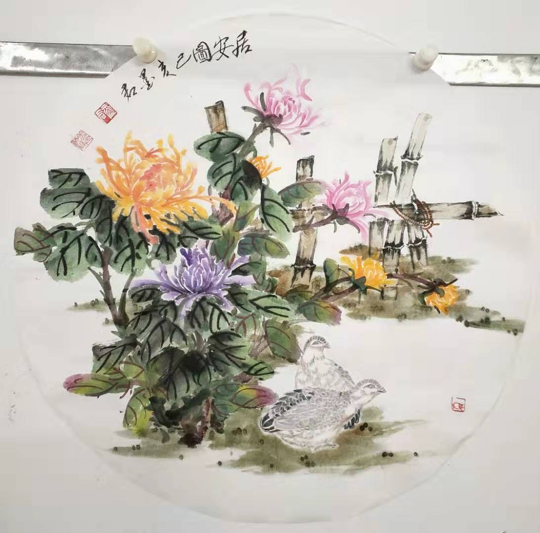 画家姜海军—— 牡丹花开富贵