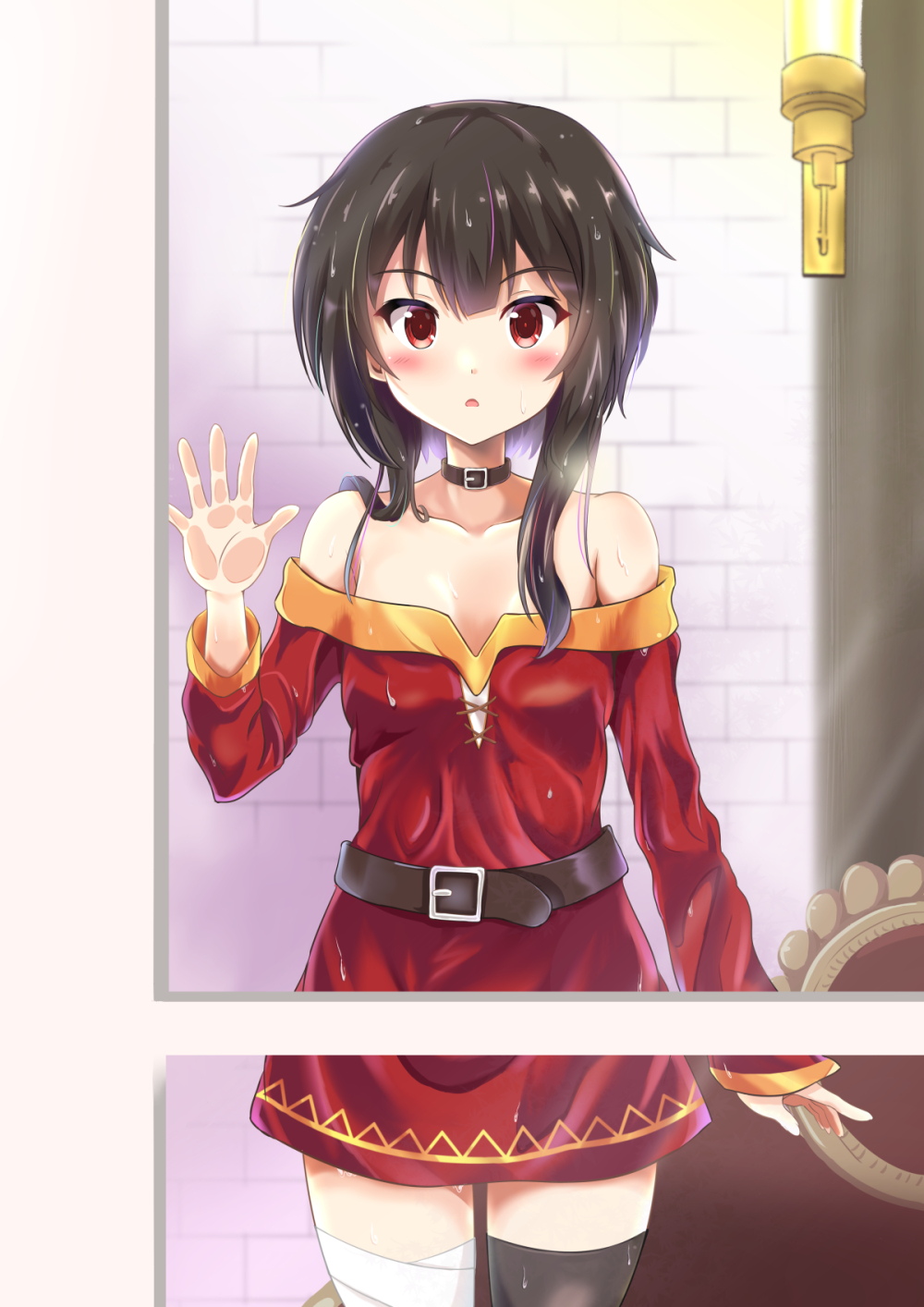 爆裂魔法师惠惠插画分享,可爱萝莉,为美好的世界献上祝福