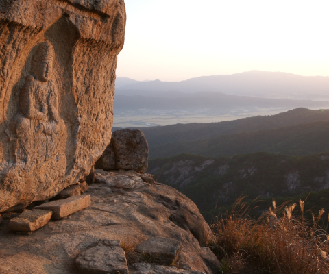 韩国庆州有"无围墙的博物馆"之称 古代新罗王国首都金城在此地
