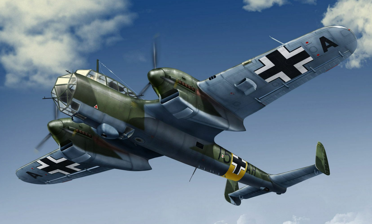 二战德国战机款式众多,除容克斯外,道尼尔亦撑起德国空军一片天