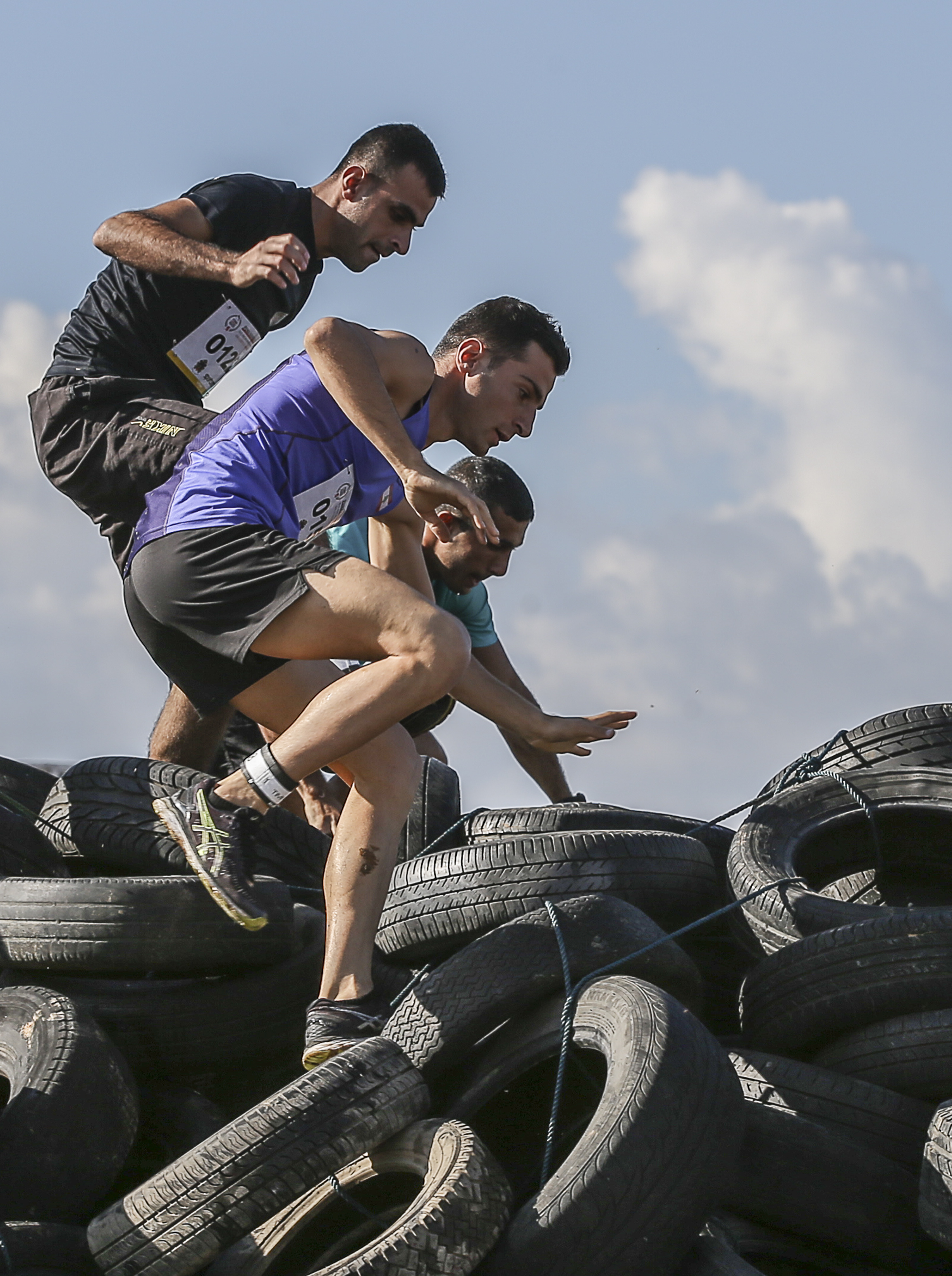 黎巴嫩举行2018汉尼拔障碍赛跑
