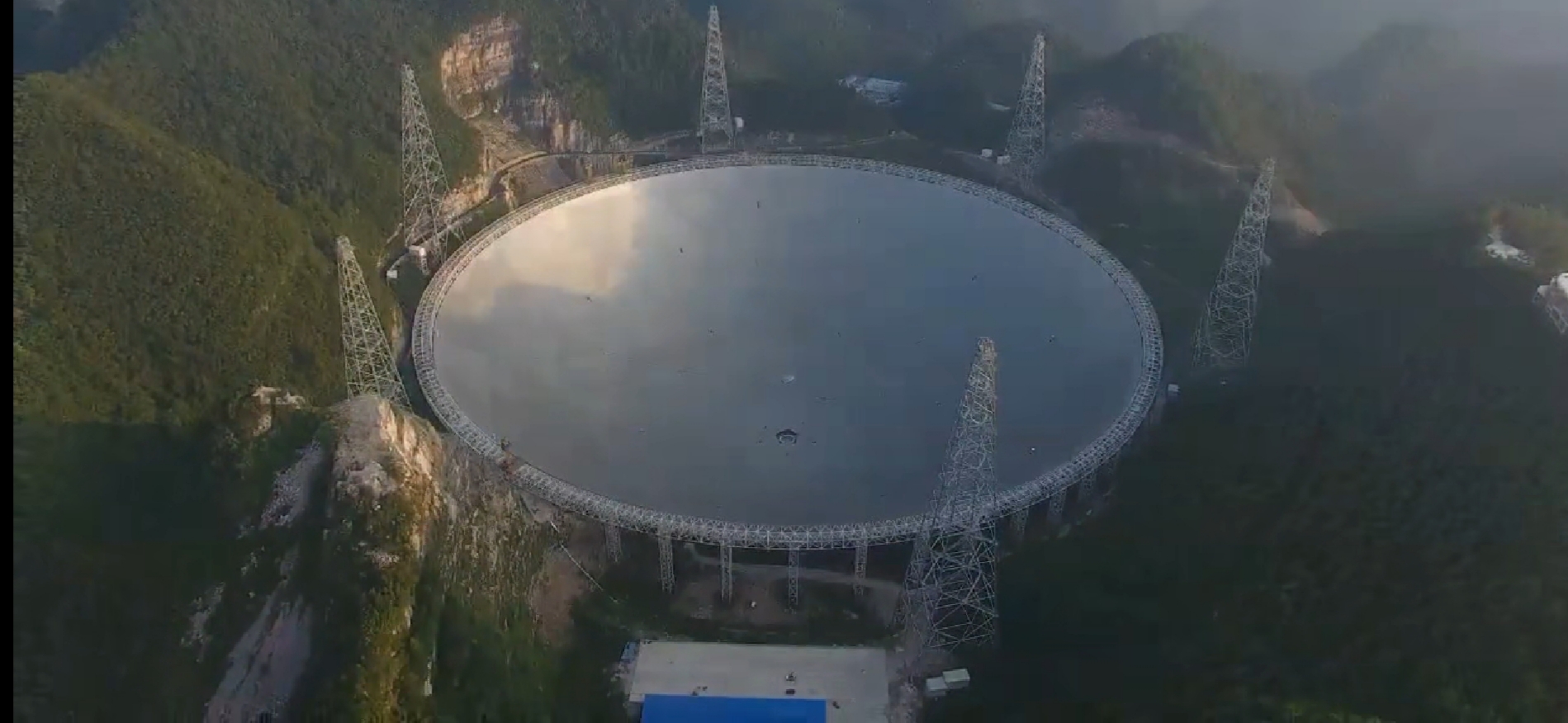 世界上最大的天文望远镜,位于贵州平塘县大窝凼洼地