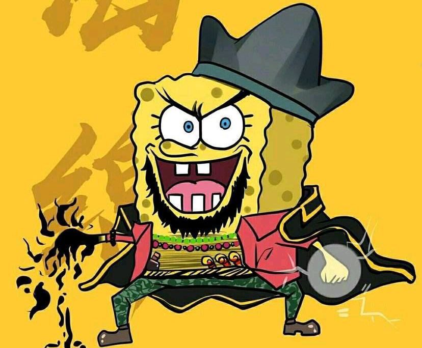 航海王:海绵宝宝版"四皇",章鱼哥饰演红发,海绵宝宝是黑胡子