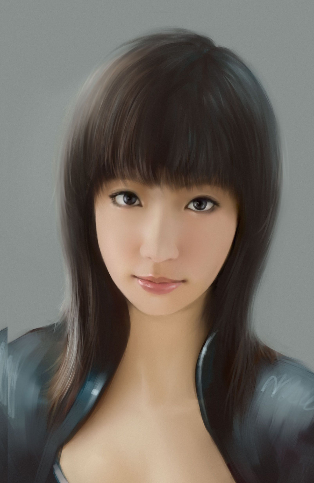 美女肖像画作品选