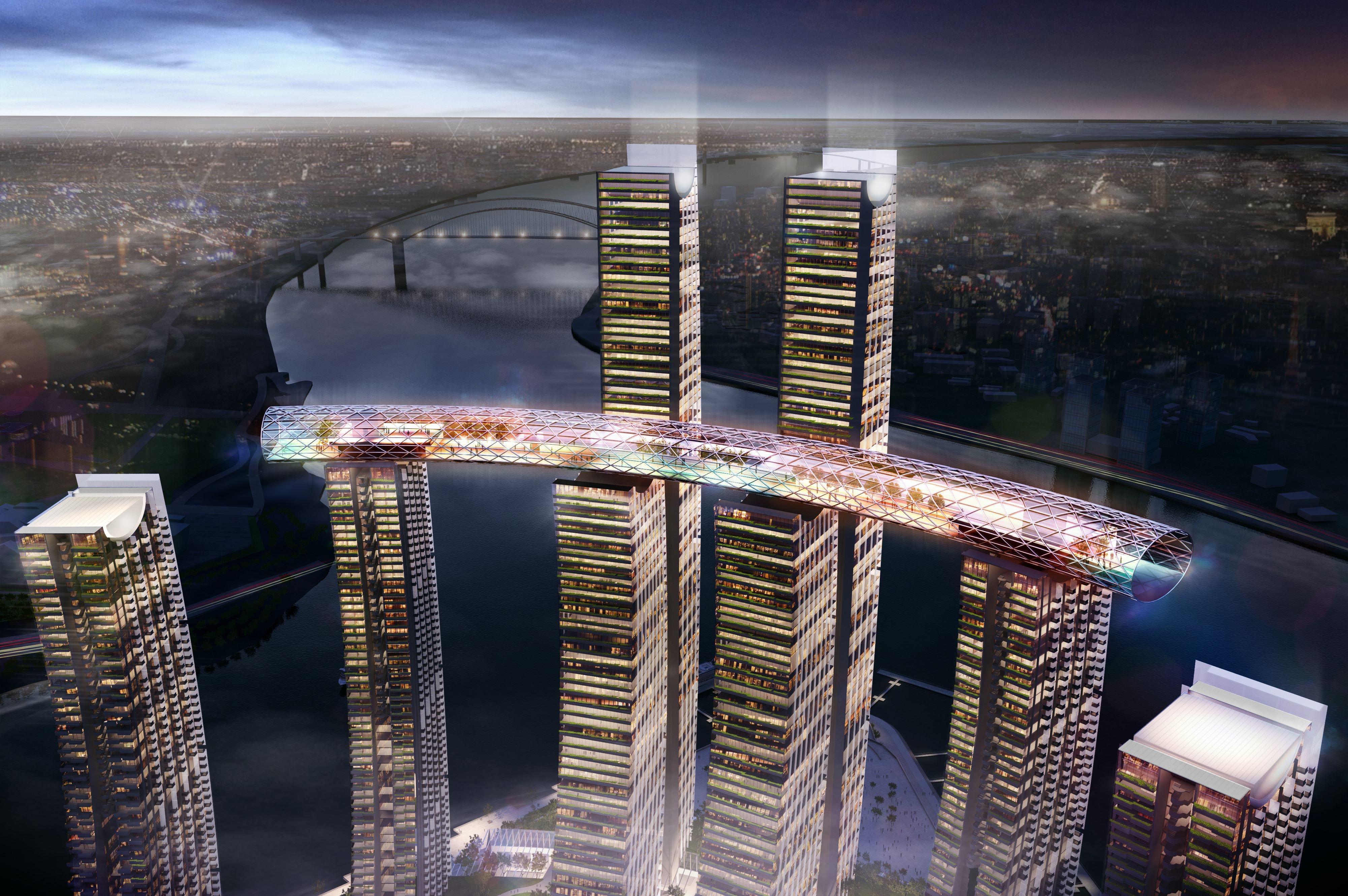 重庆又现"奇葩"建筑,大楼横着盖,长度堪称世界第一