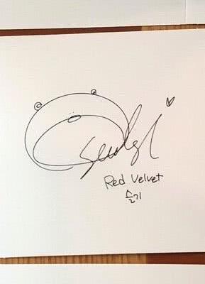 南韩爱豆的签名:姜涩琪很亲切,rose俏皮,她令人意外