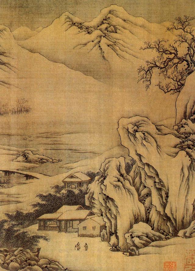 范美俊读名画(五):王维《雪溪图》和《江干雪霁图卷》
