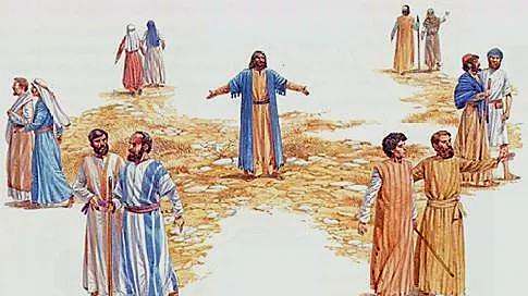 "跟从我"的召唤,十二使徒被挑选,被派去结果子,他们都是谁?