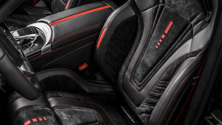 Carlex Design改装梅赛德斯AMG C43内饰 疯狂使用Alcantara材料 Carlex Design改装梅赛德斯AMG C43内饰 疯狂使用Alcantara材料