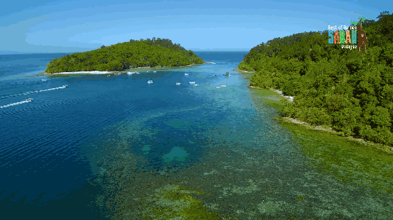 的:沙比岛(sapi),马努干岛(manukan),加雅岛(gaya),马木堤岛(mamutik)