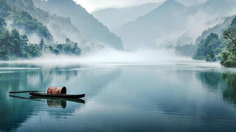 江漢曾為客,相逢每醉還.浮雲一別後,流水十年間.