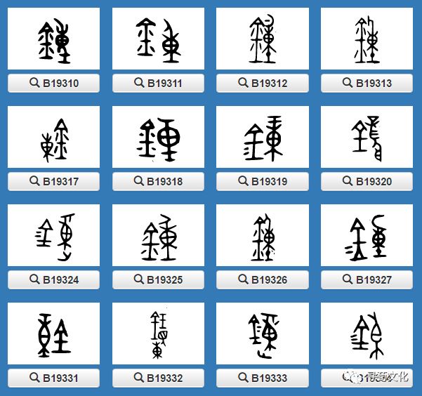 钟姓氏的汉字演变和家族来源过程荀卿庠整理