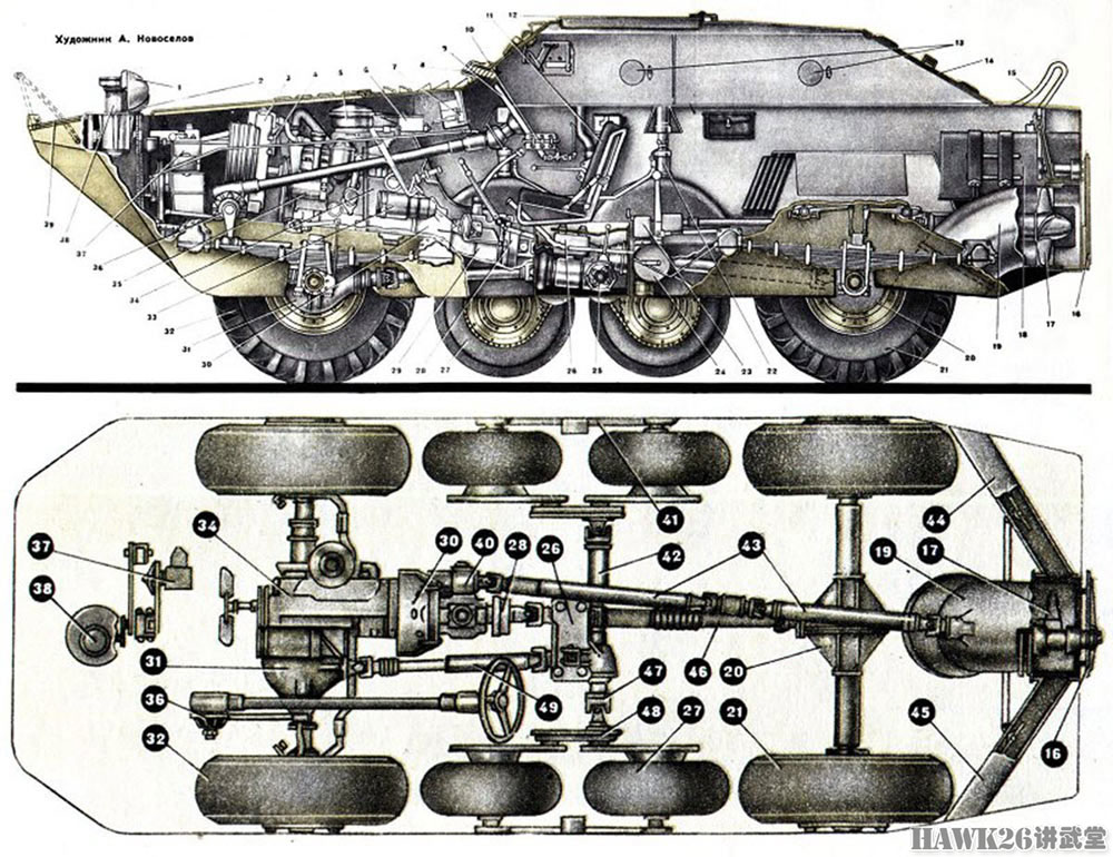 brdm-1装甲侦察车上路引发民众围观 俄罗斯武器收藏家的最爱