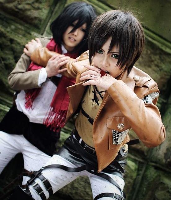 进击的巨人cos,网友:说好兵长只有一米六呢?怎么看起来好高?