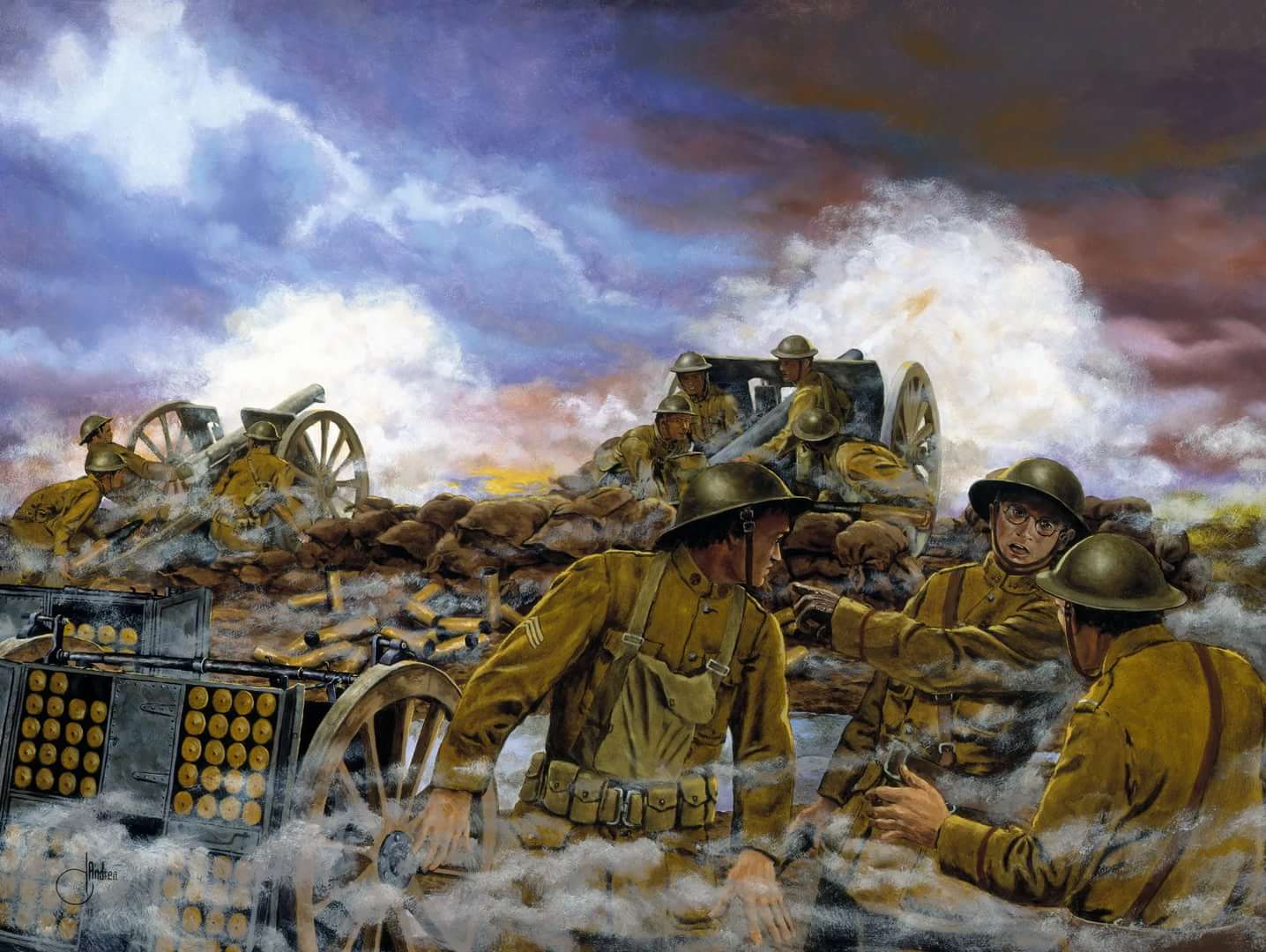 西方战争油画图片