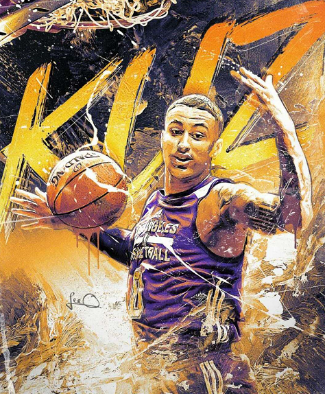 都是最佳新秀一阵却相差9分,库兹马很愤怒,2k工作人员回应了