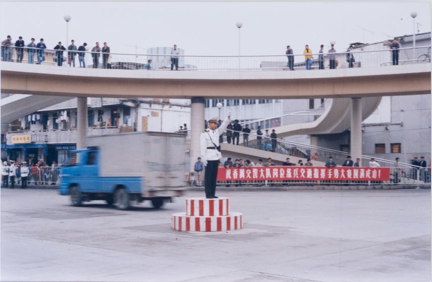 80年代交通岗亭图片