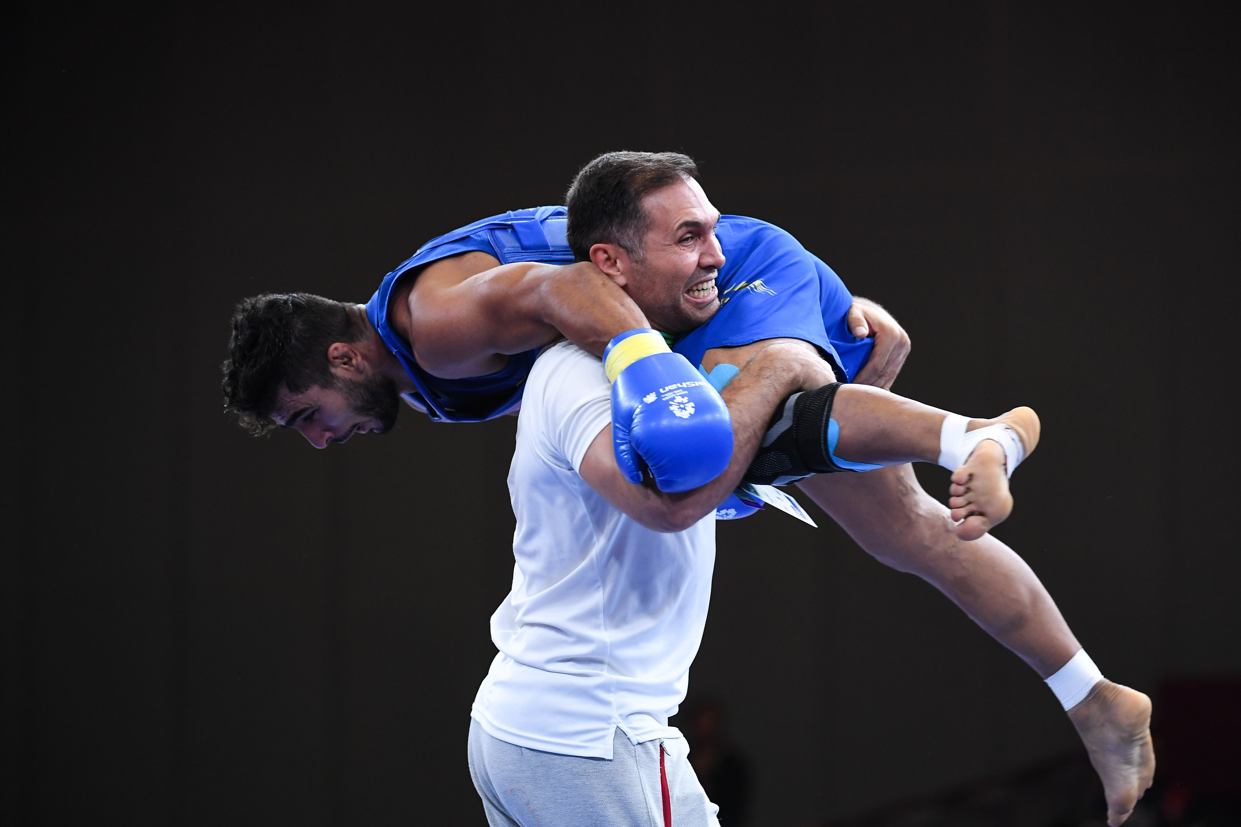 武术——男子散打70公斤以下级:师战卫获得亚军(4)