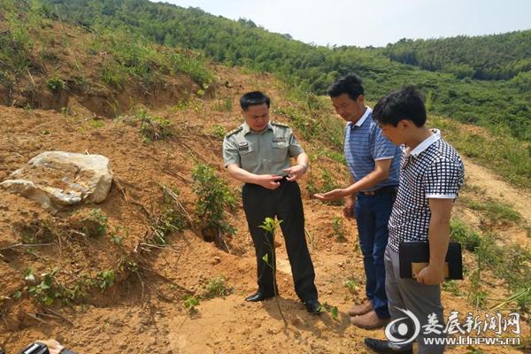 娄星区人武部,区地税局领导到水洞底镇调研脱贫攻坚工作
