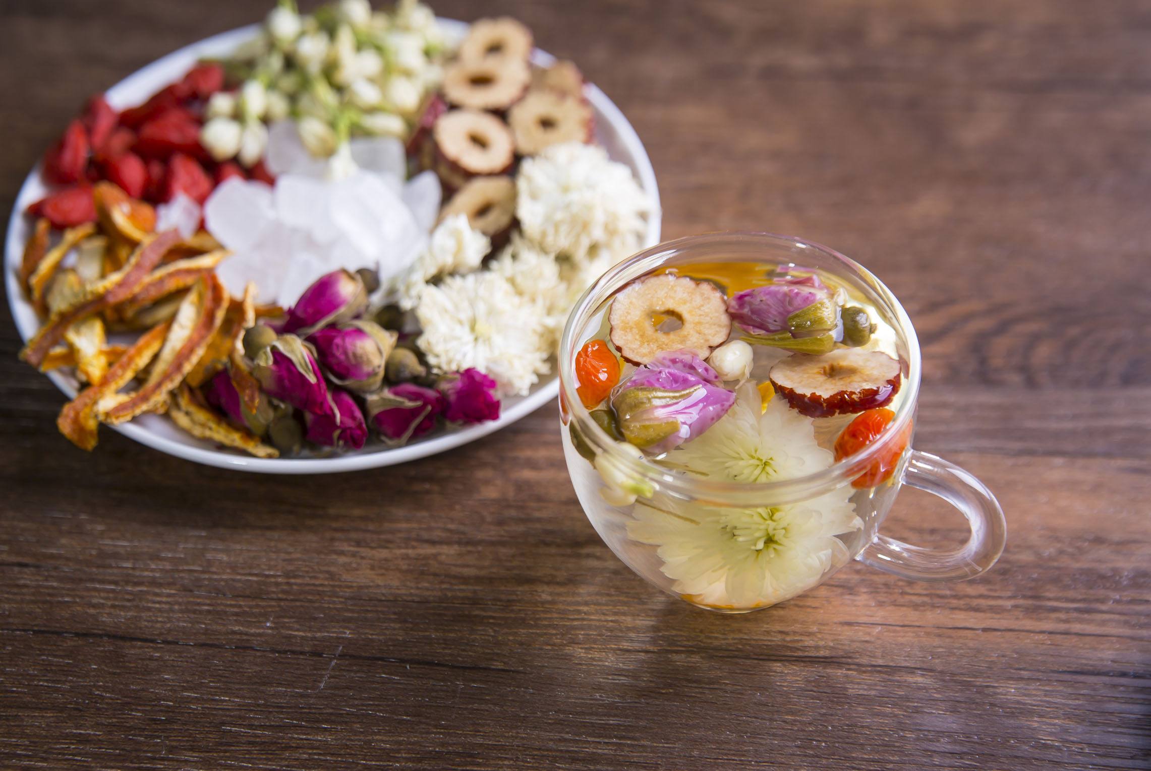 花茶之美,美在意境