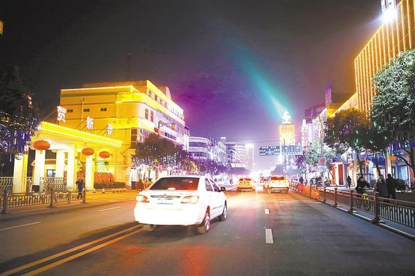 提升后的鹿邑县紫气大道惊艳亮相