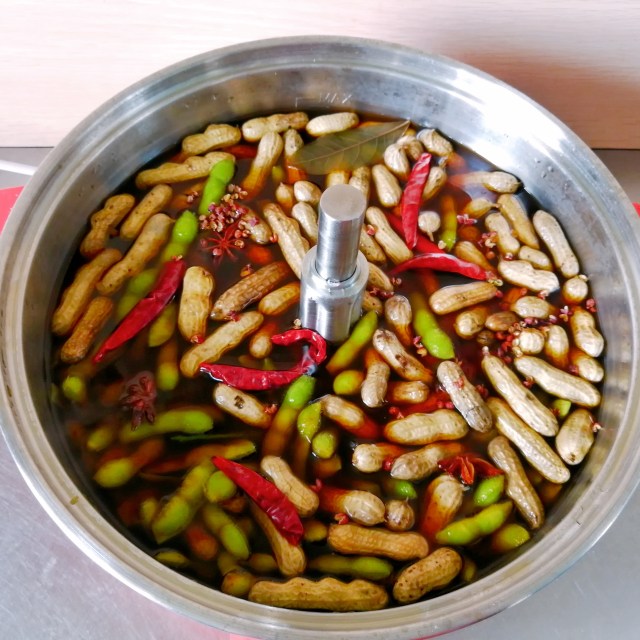 香辣花生毛豆的做法,嫩滑入味有窍门,一看就会做!