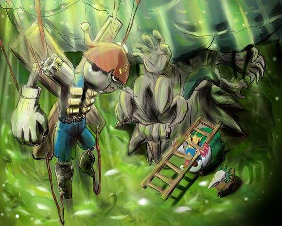 《数码宝贝》中和木偶兽算是兄弟,但是两者却并非一个阵营