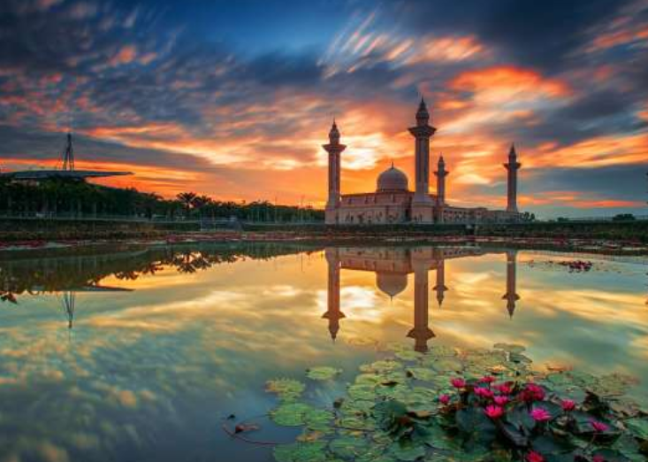 世界美景之亚洲"梦幻夕阳",如此靓丽的景色,好美啊!