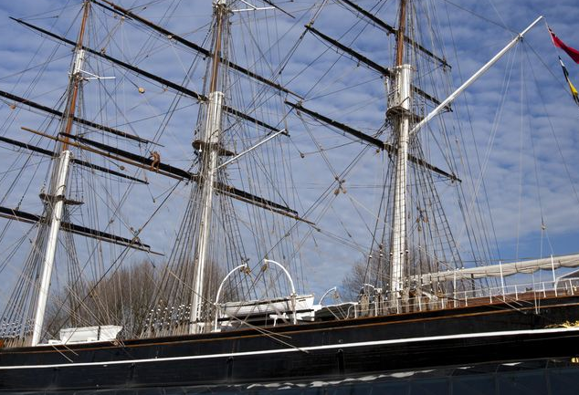 卡蒂萨克号,是帆船史上速度最快的一艘,被称为顺风威士忌