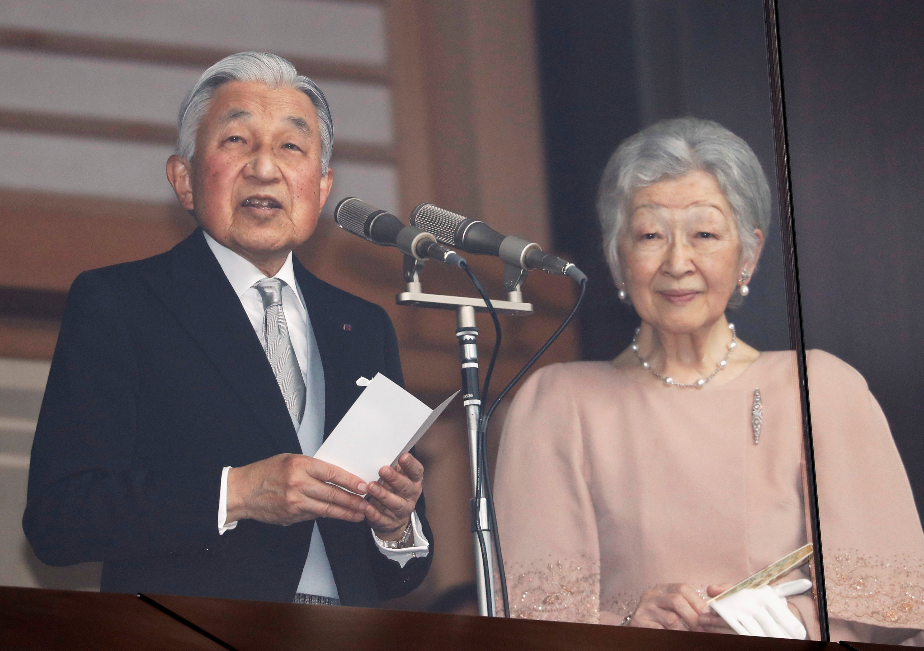 日本明仁天皇迎来85岁生日