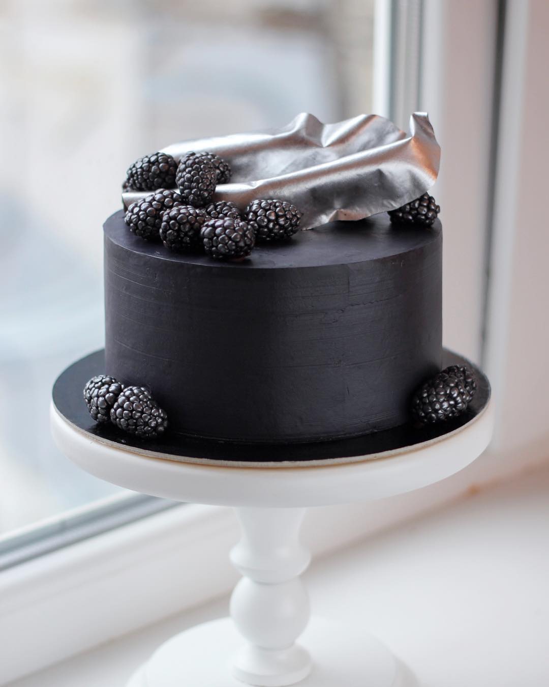 分享一组高大上金属系蛋糕图片,这种蛋糕请你吃你会吃吗?