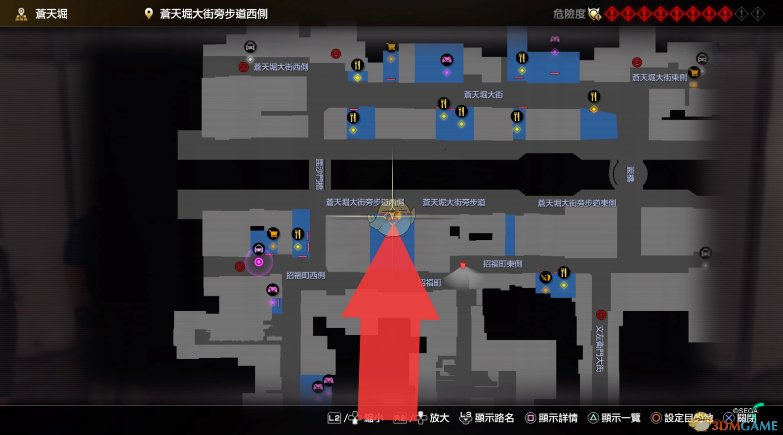 《如龙7:光与暗的去向》苍天堀斗技场位置分享