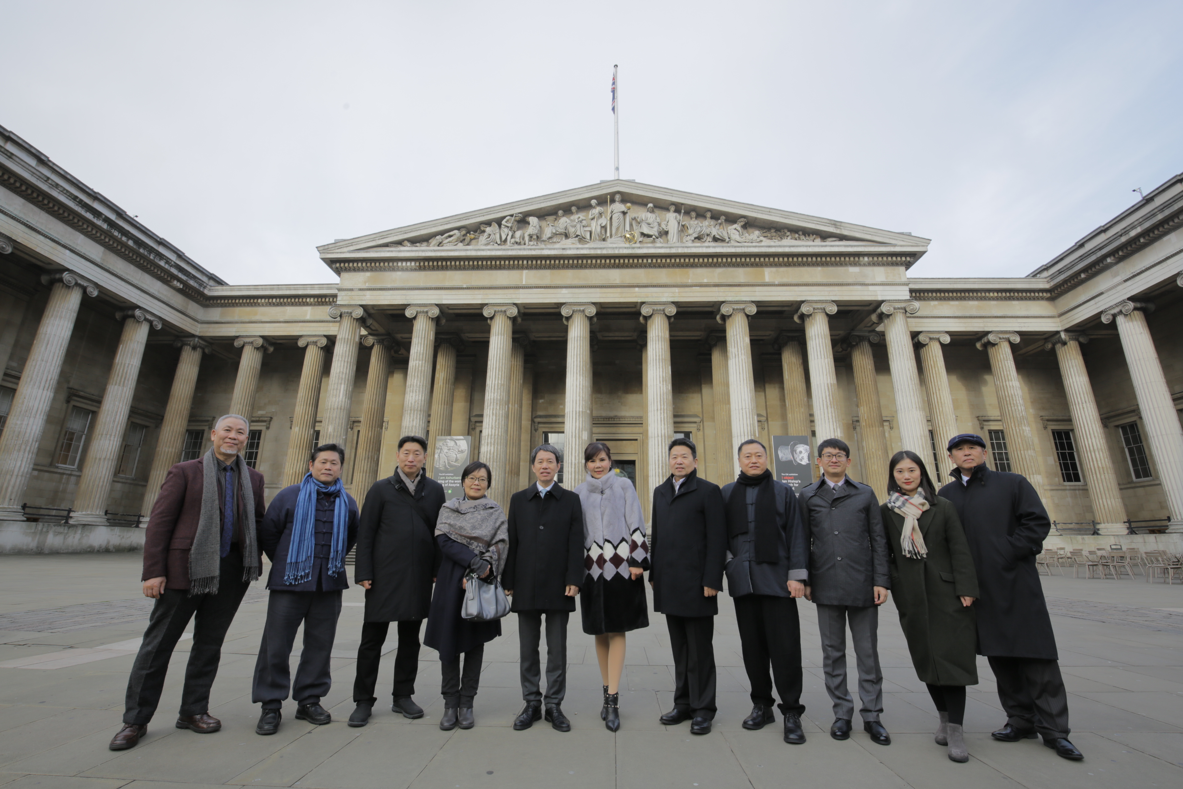 著名画家孙小东大英博物馆学术交流展