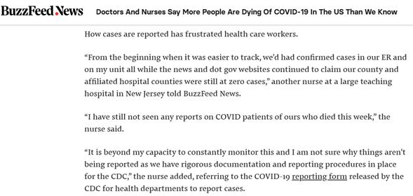 「推荐」美国确诊数超过中国成全球第一！医疗人士爆料实际死亡远高于统计