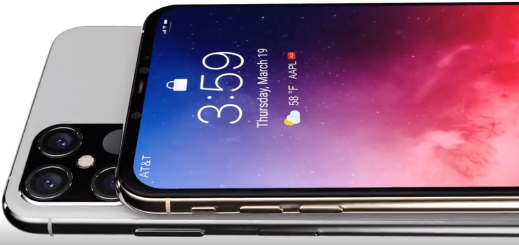 网曝iphone12宣传片,没了刘海正面颜值惊艳,或将改变手机设计