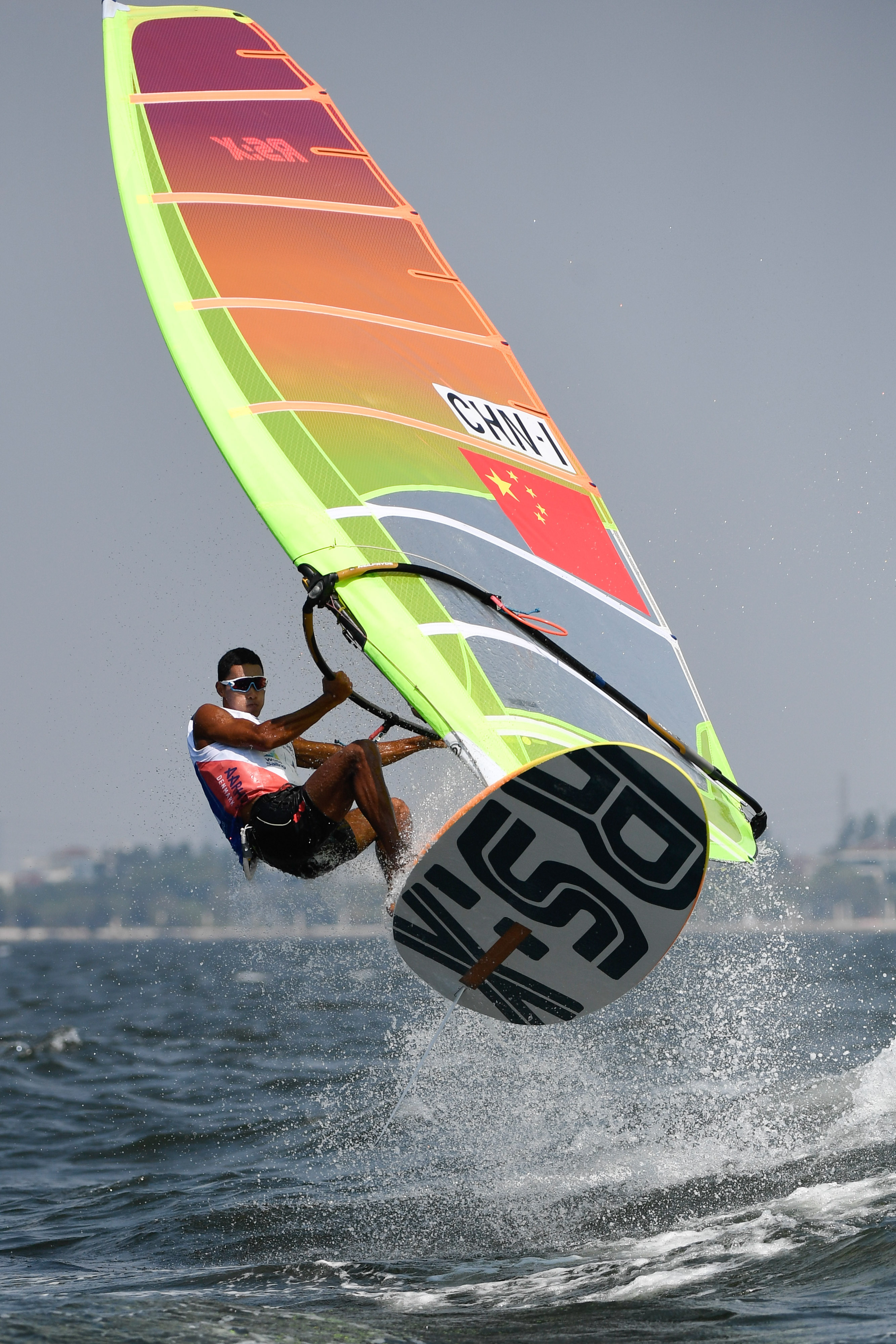 帆船——中国选手毕焜男子帆板rs:x级夺冠(2)