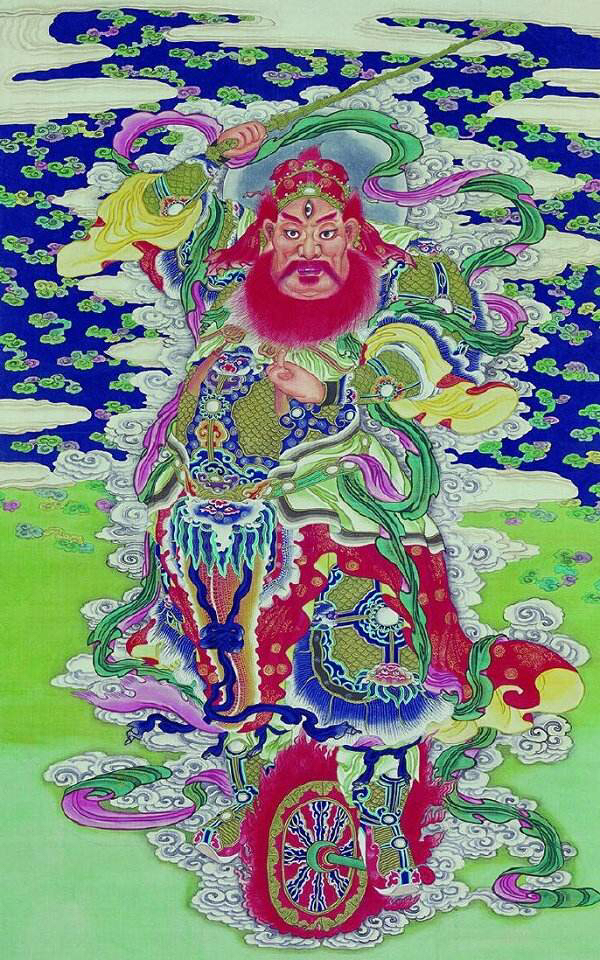 太上元阳上帝元始天尊说火车王灵官真经,豁落猛吏三五火车大灵官