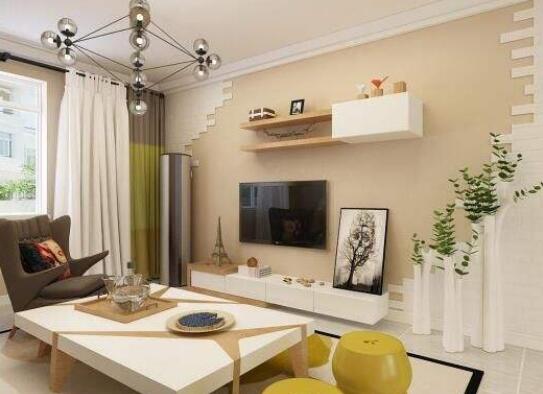 这种带有一点灰色的阴影,在狭小的休息区创造了亲密感.