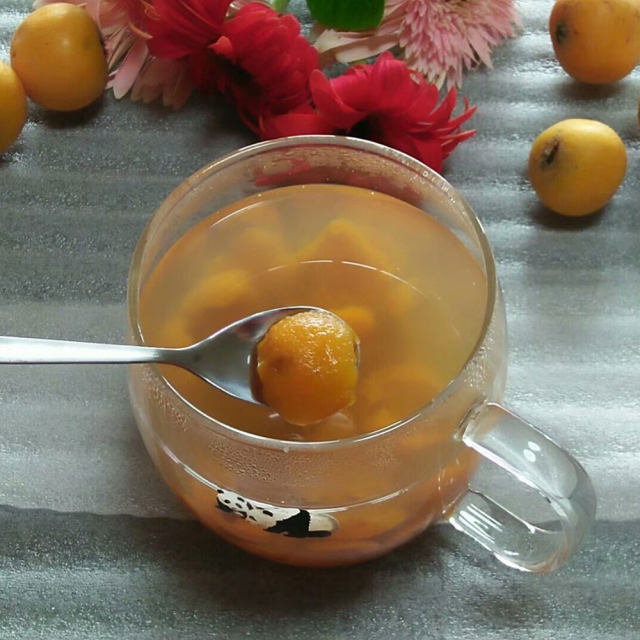 枇杷冰糖水,润肺止咳,口感甜甜的超好喝