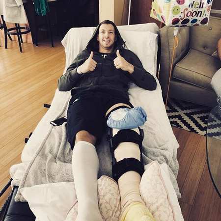 丹尼尔-泰斯晒术后照:感谢你们