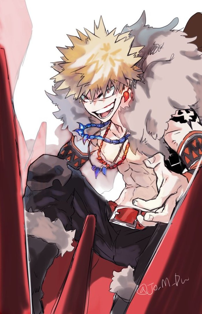 《我的英雄学院》咔酱——爆豪胜己,很凶但很爱你