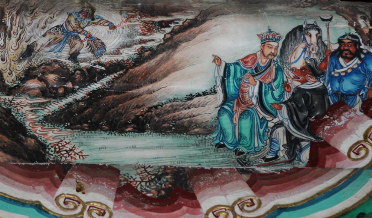 颐和园长廊彩绘中的西游记故事欣赏