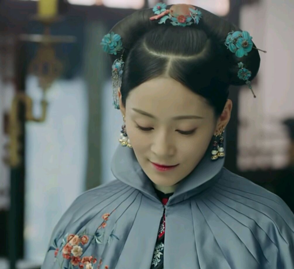 《延禧攻略》纯妃和嘉嫔的头饰欣赏