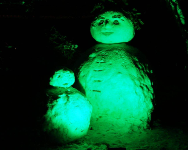 最"恐怖"的雪人来了,看了这些雪人,再也不敢一个堆雪人了!