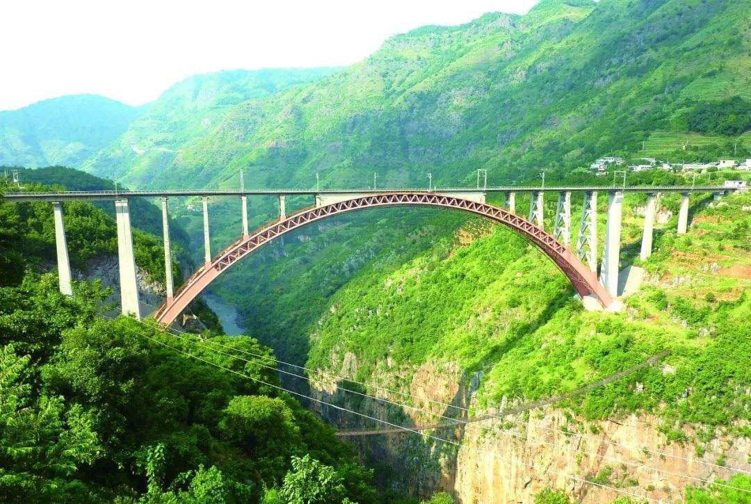 水柏铁路北盘江大桥
